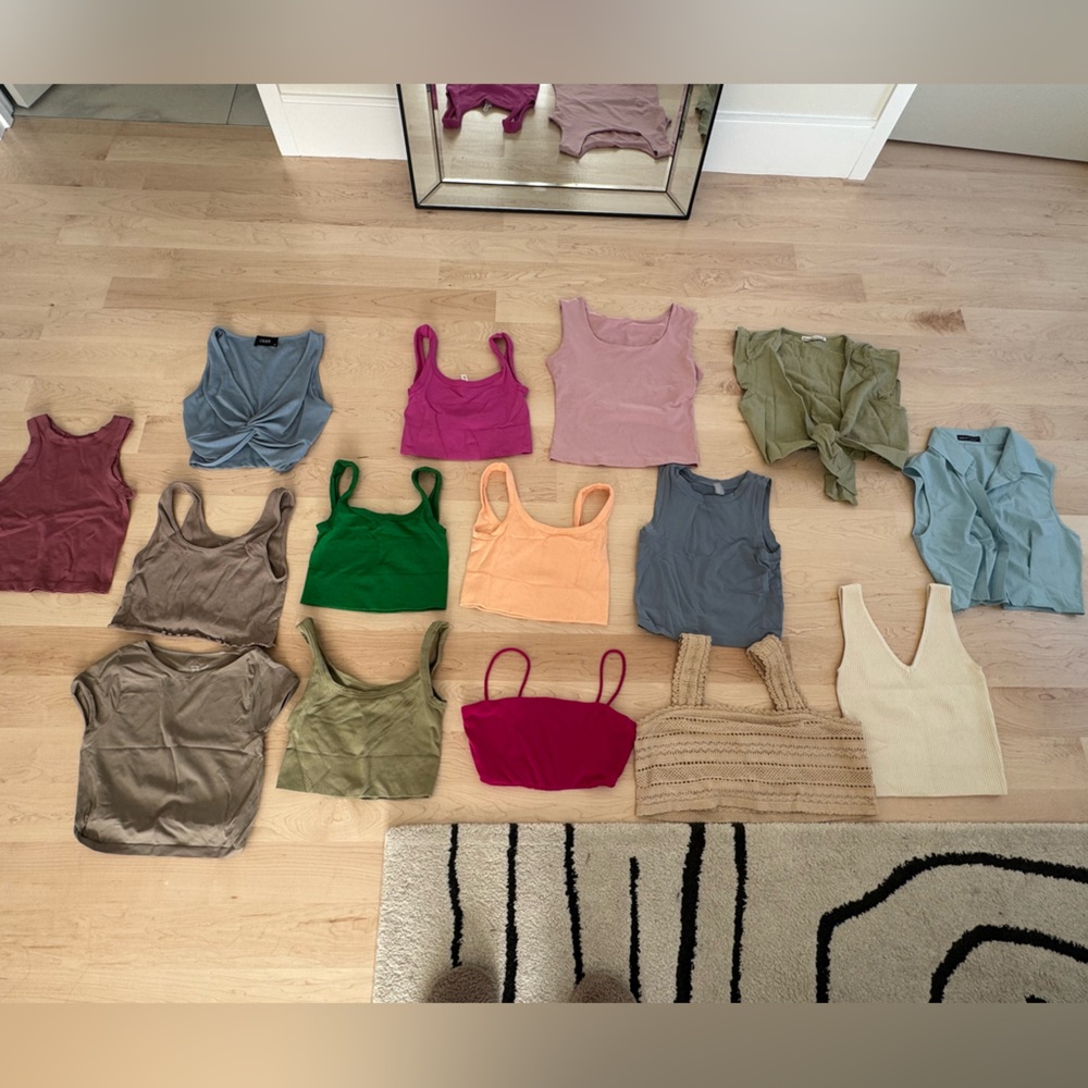 SOLD Crop Top Lot